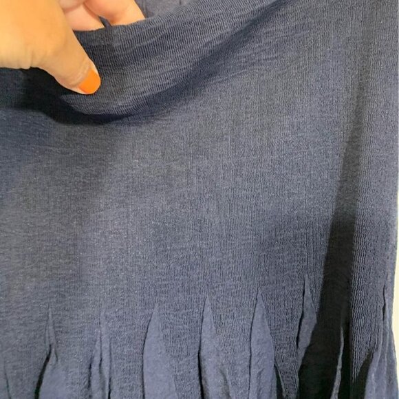 Spanner skirt/dress. Can be worn both way. Lined. Size small. Navy blue/white. - Picture 3 of 8